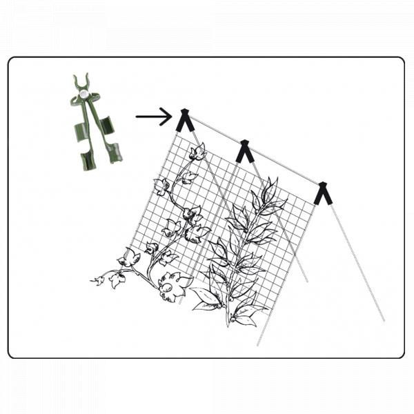 Соединитель угловой регулируемый для садовых опор 11мм, 3 шт, TYLS11. Киев - изображение 2