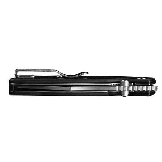 Ніж складаний туристичний Ruike P746-CB, (8 см) 14C28N / G10 чорний Киев
