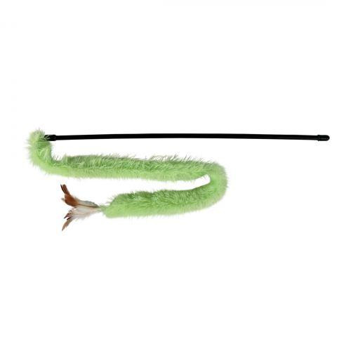 Іграшка Trixie Паличка з стрічкою та пір'ями для котів, 48 см (плюш) Вінниця - фото 1