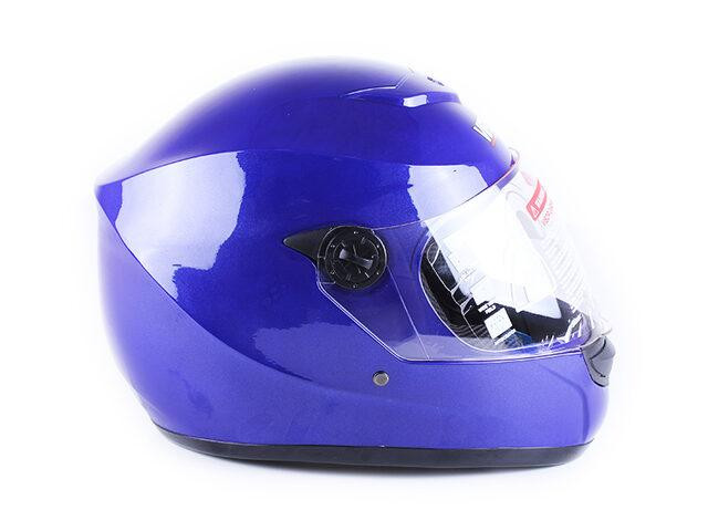 Шлем мотоциклетный интеграл MD-101B (синий, size M) Мукачево - изображение 3