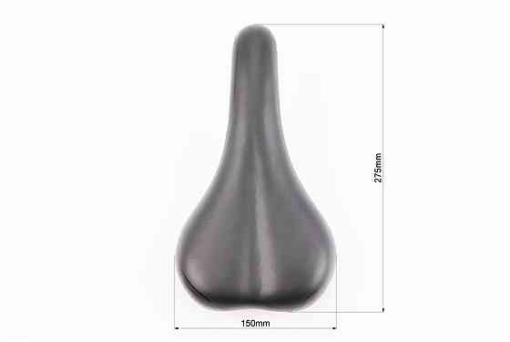 Сидіння MTB 275x150мм, ортопедичне, чорне HBAZ-018A Київ