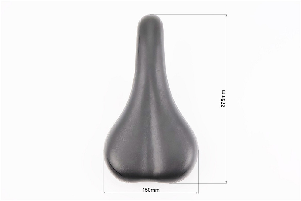 Сидіння MTB 275x150мм, ортопедичне, чорне HBAZ-018A Київ - фото 3