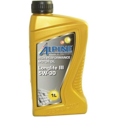Моторное масло Alpine 5W-30 Longlife III 1л (0285-1) Винница - изображение 1