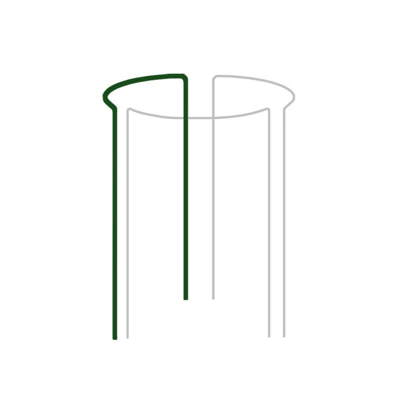 Опора для рослин кільцева 1/3 кола h45 ⌀40см Bradas, Польща Одеса - фото 1