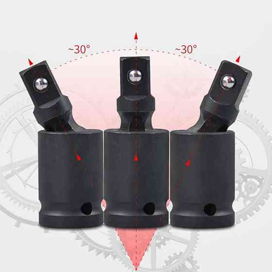 Набор карданных шарниров для торцевых головок 1/2, 1/4, 3/8 Киев