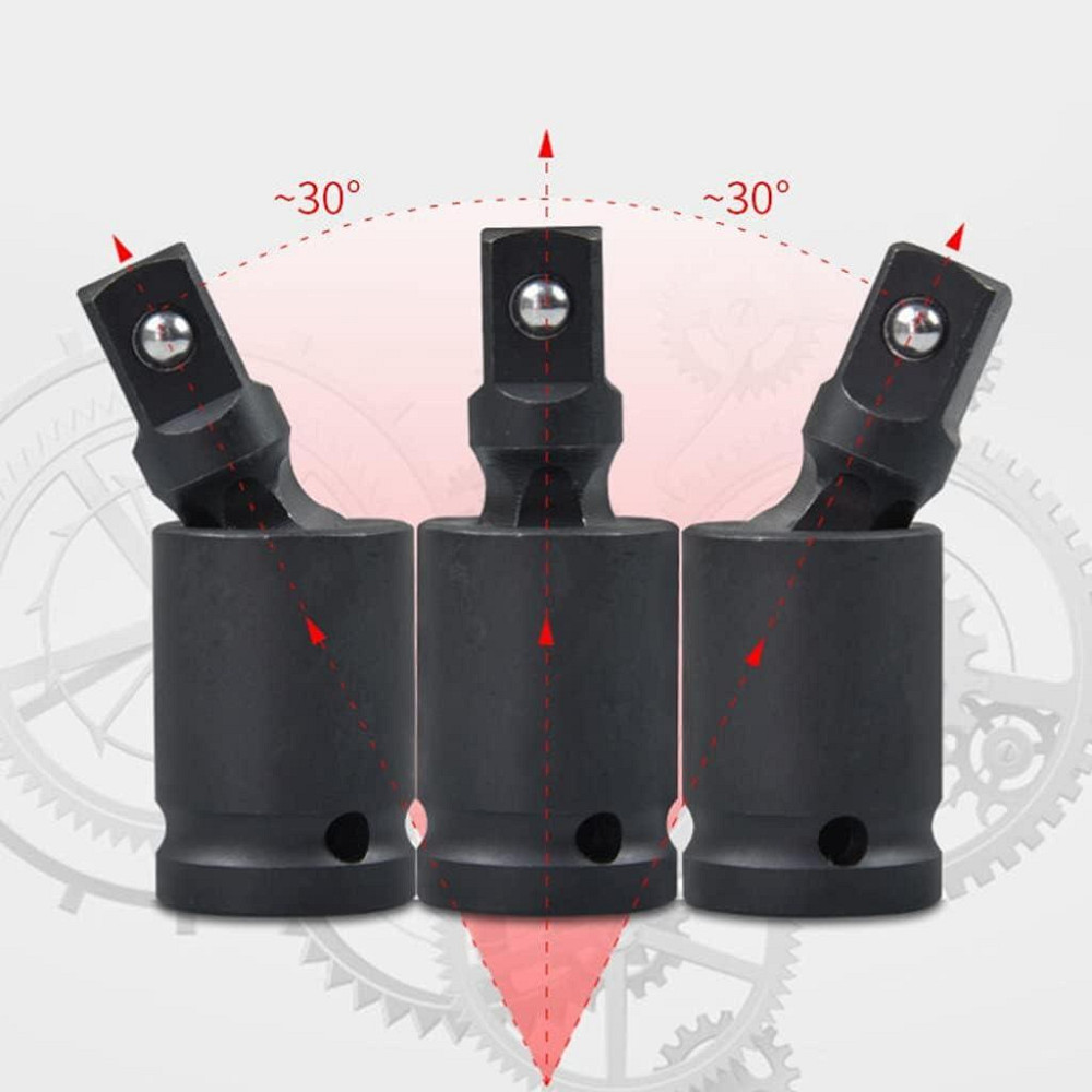 Набор карданных шарниров для торцевых головок 1/2, 1/4, 3/8 Киев - изображение 4