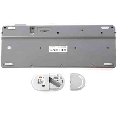 Комплект Maxxter KMS-WCM-03G-UA Wireless Gray/White (KMS-WCM-03G-UA) Вінниця