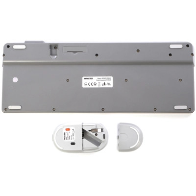 Комплект Maxxter KMS-WCM-03G-UA Wireless Gray/White (KMS-WCM-03G-UA) Вінниця - фото 4