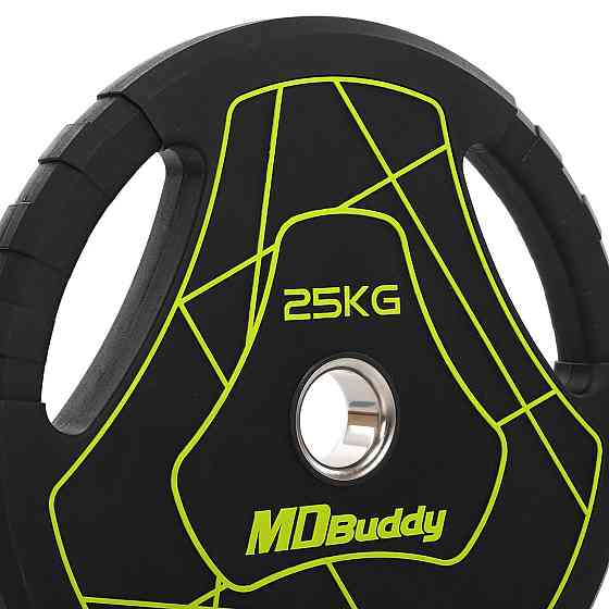 Диск поліуретановий 25 кг 51 мм MD Buddy-9647-25 Київ