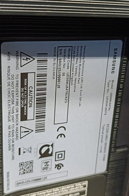 Телевизор Samsung 55