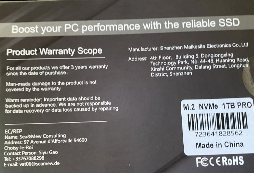 Жёсткий Диск SSD m2 NVME 1TB X-ray Pro. Киев - изображение 4