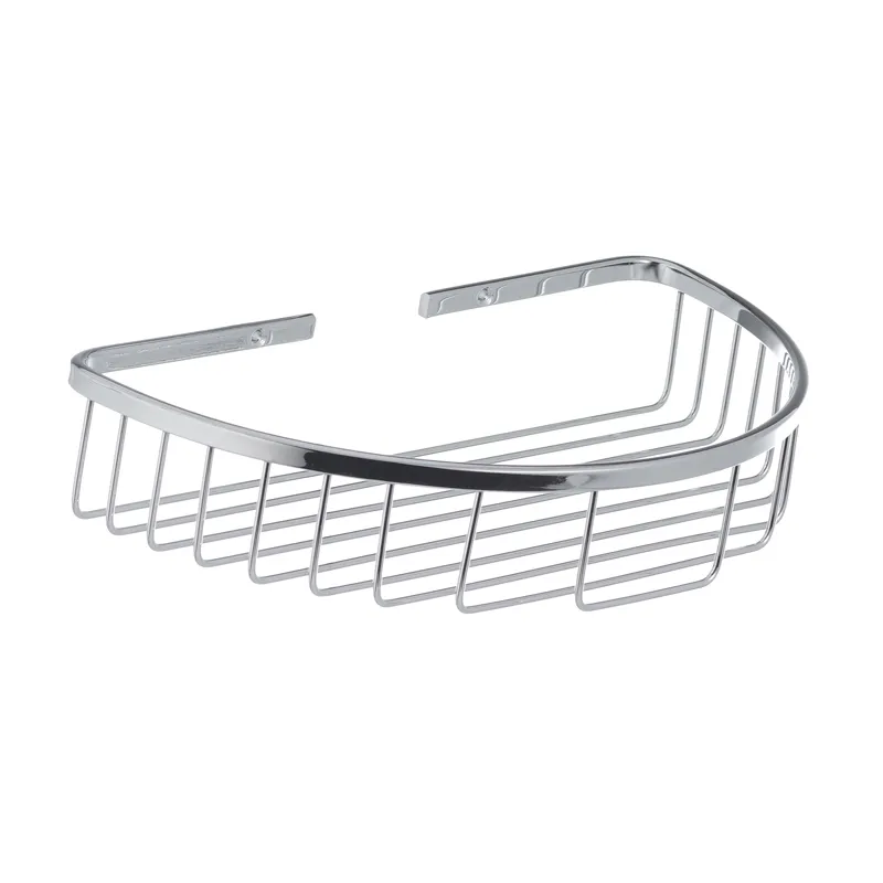 Полукругла полиця для ванної Zerix LR339 (LL1457) – зручне зберігання Харків - фото 1