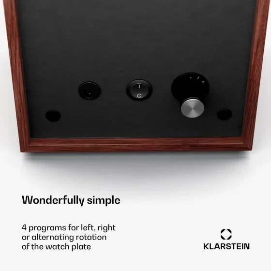 Скринька ротатор ротомат віндер Klarstein Brienz 1 для підзаводу годинника з відділом для прикрас Німеччина Дніпро