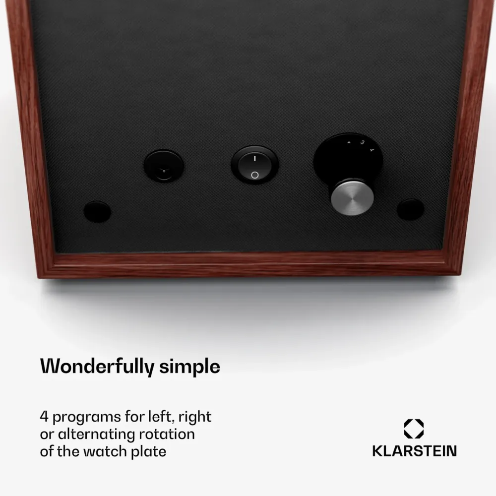 Скринька ротатор ротомат віндер Klarstein Brienz 1 для підзаводу годинника з відділом для прикрас Німеччина Дніпро - фото 6