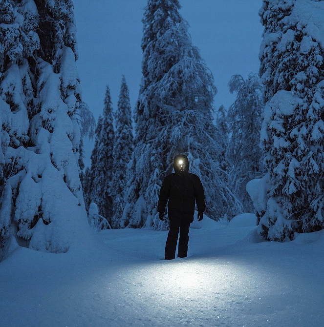 Светодиодный налобный фонарь USB 4в1 Trizand (L18371) Аккумулятор 400 мАч Нововолынск - изображение 10