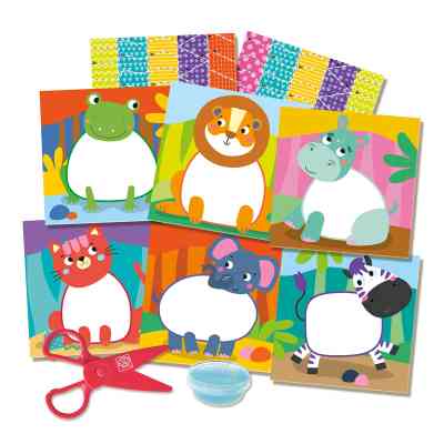 Набор для творчества Ses Creative Montessori Вирізай з тваринками (14061S) Винница