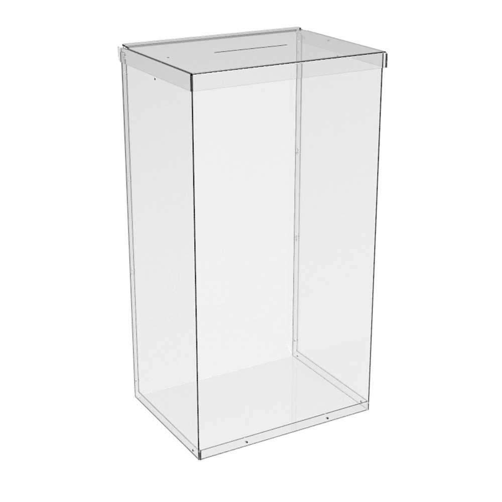 Ящик EKOSTAR без замка для пожертвований и сбора денег 270x200x500. Объем 27 литров Киев - изображение 3