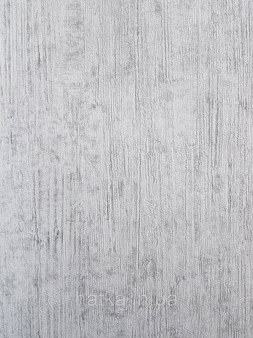 Шпалери вінілові на флізеліні Grandeco Textured vibes 0.53x10 під кору дерева структурні світло-сірі Київ - фото 1