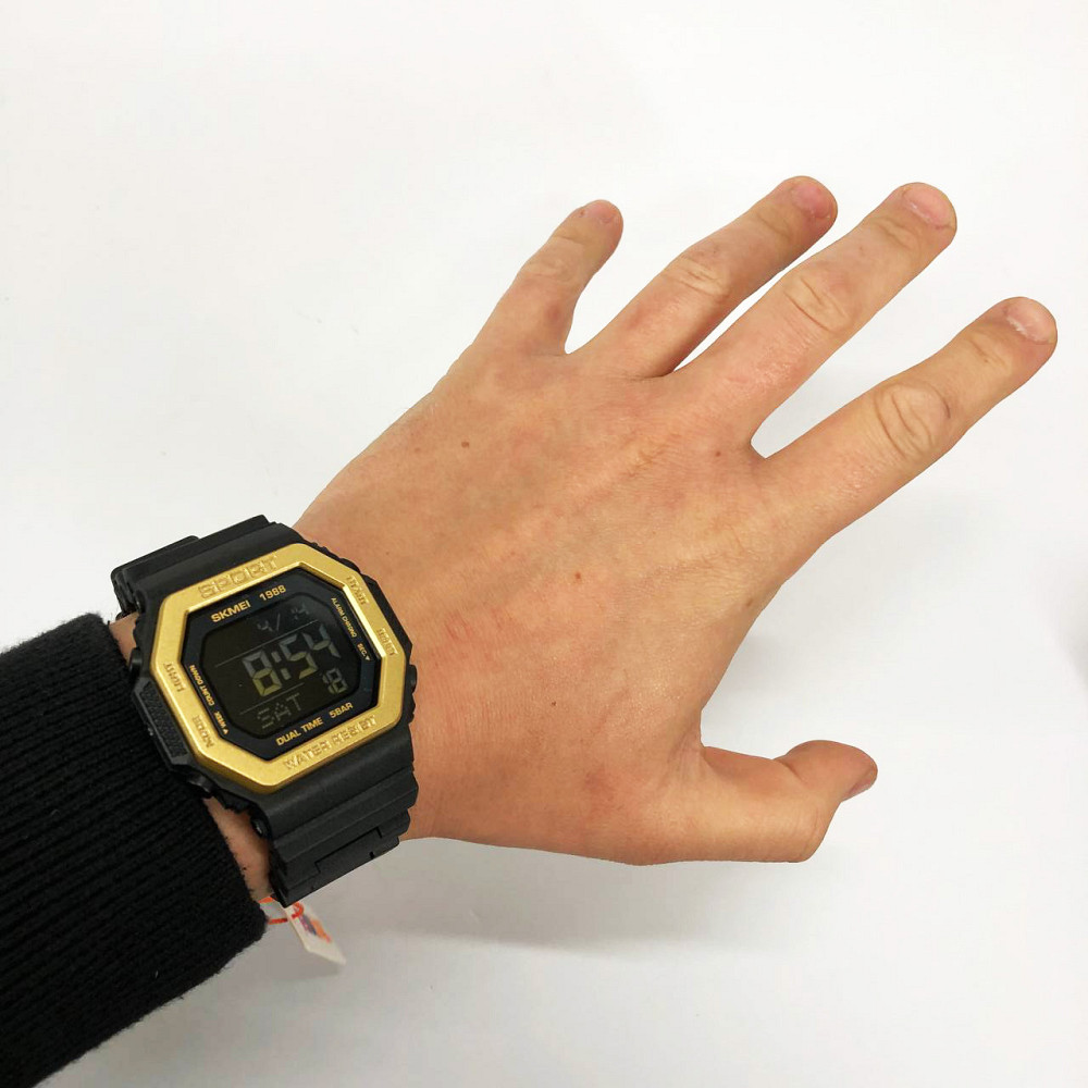 Армійський наручний годинник з таймером, Водонепроникний годинник Водонепроникний 50 м US-12 Львів - фото 14