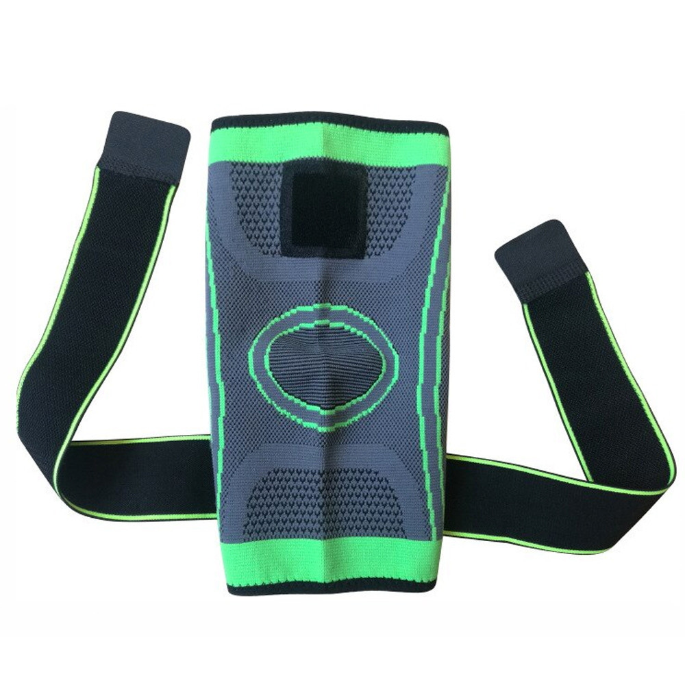 Бандаж колінного суглоба XL, KNEE SUPPORT WN-26, Зелений / Фіксатор колінного суглоба / Наколінник еластичний Київ - фото 3