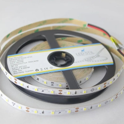Світлодіодна стрічка LED-STIL 6000K 4,8 Вт/м 2835 60 діодів IP33 12 Вольт 550 lm (DFN2835-60A6-IP33) Вінниця - фото 3