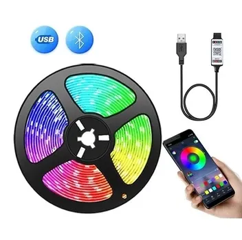 LED гірлянда 5 м з Bluetooth та управлінням через смартфон, 100 LED, робота через додаток APP BT Київ
