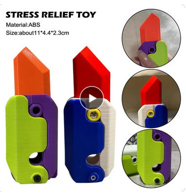 Ніж канцелярський антистрес Київ - фото 7