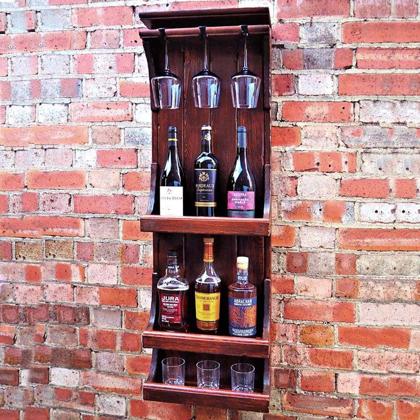 Настінна винна полиця "Атама" савоярді Миколаїв - фото 1