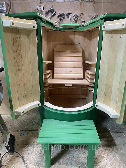 Фитобочка  овальная  зеленая 110х75х115 Киев - изображение 4