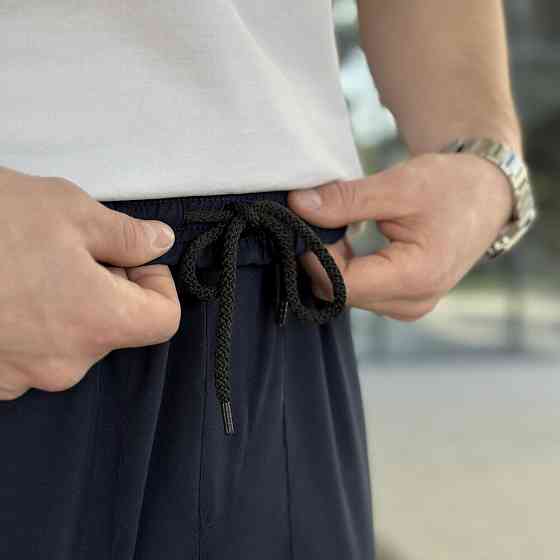 Весняні чоловічі джогери темно-сині Pobedov Weekend Київ