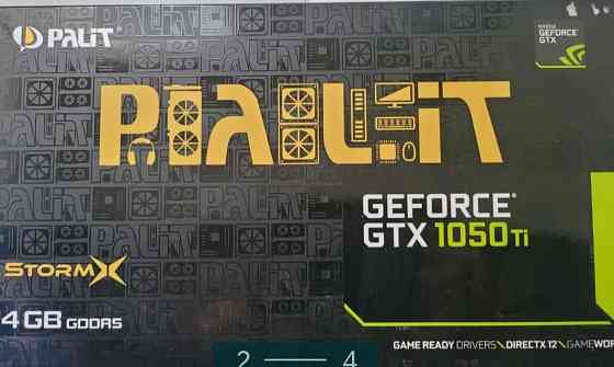 Відеокарта: Palit GeForce GTX 1050 Ti StormX. Київ