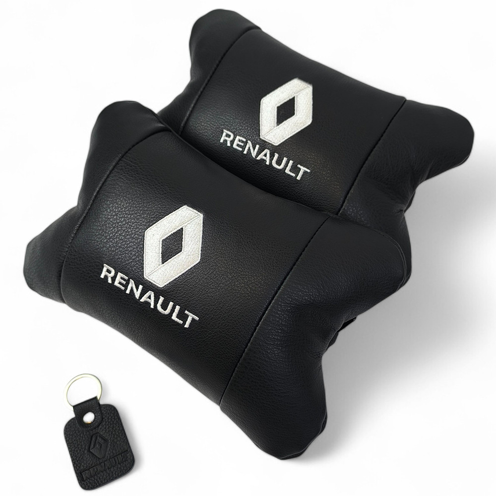 Автоподушка під голову Renault, М'яка подушка для подорожей підголівник, Подушка під голову для поїздок WY-93 Львів - фото 12