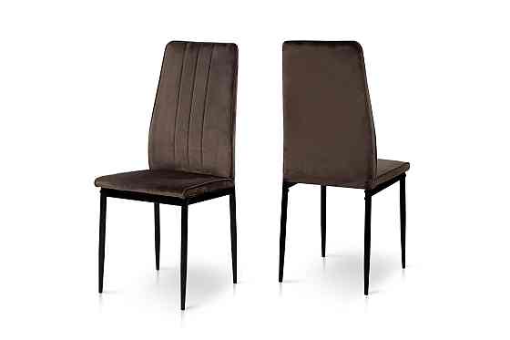 Стілець Річь, чорний/велюр брауні Киев