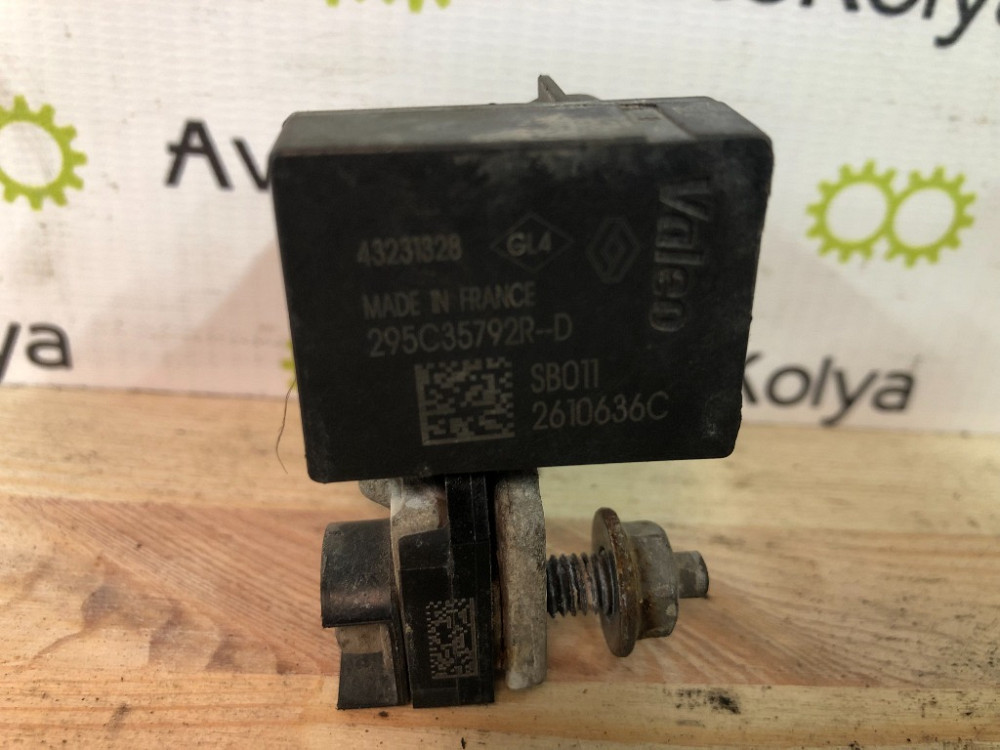 Клема датчик акумулятора мінус Renault Master III 2010-2019 (295C35792R) Ковель - фото 1