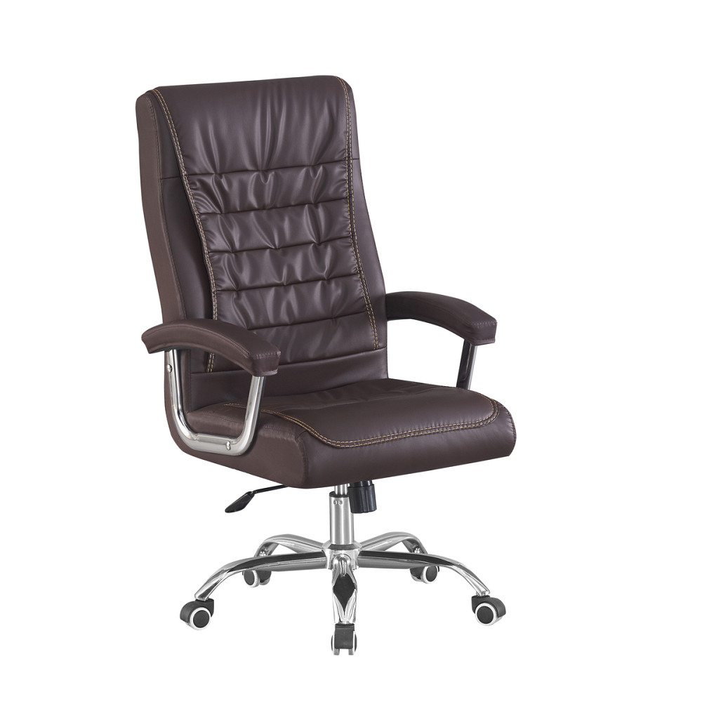 Стілець офісний Турбо, коричневий Київ - фото 1