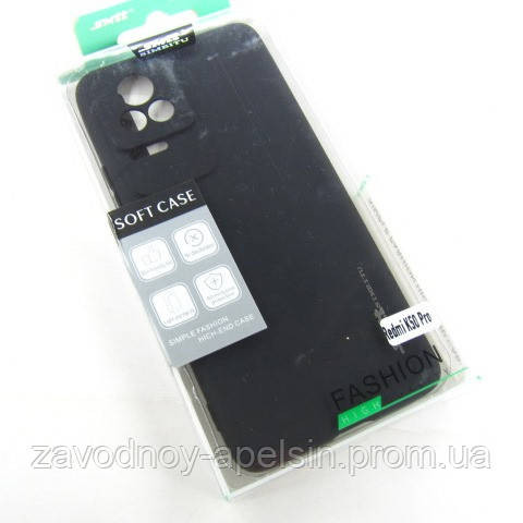 Xiaomi Redmi K50 Pro Силіконовий чохол Захист камери (чорний) Одеса - фото 3