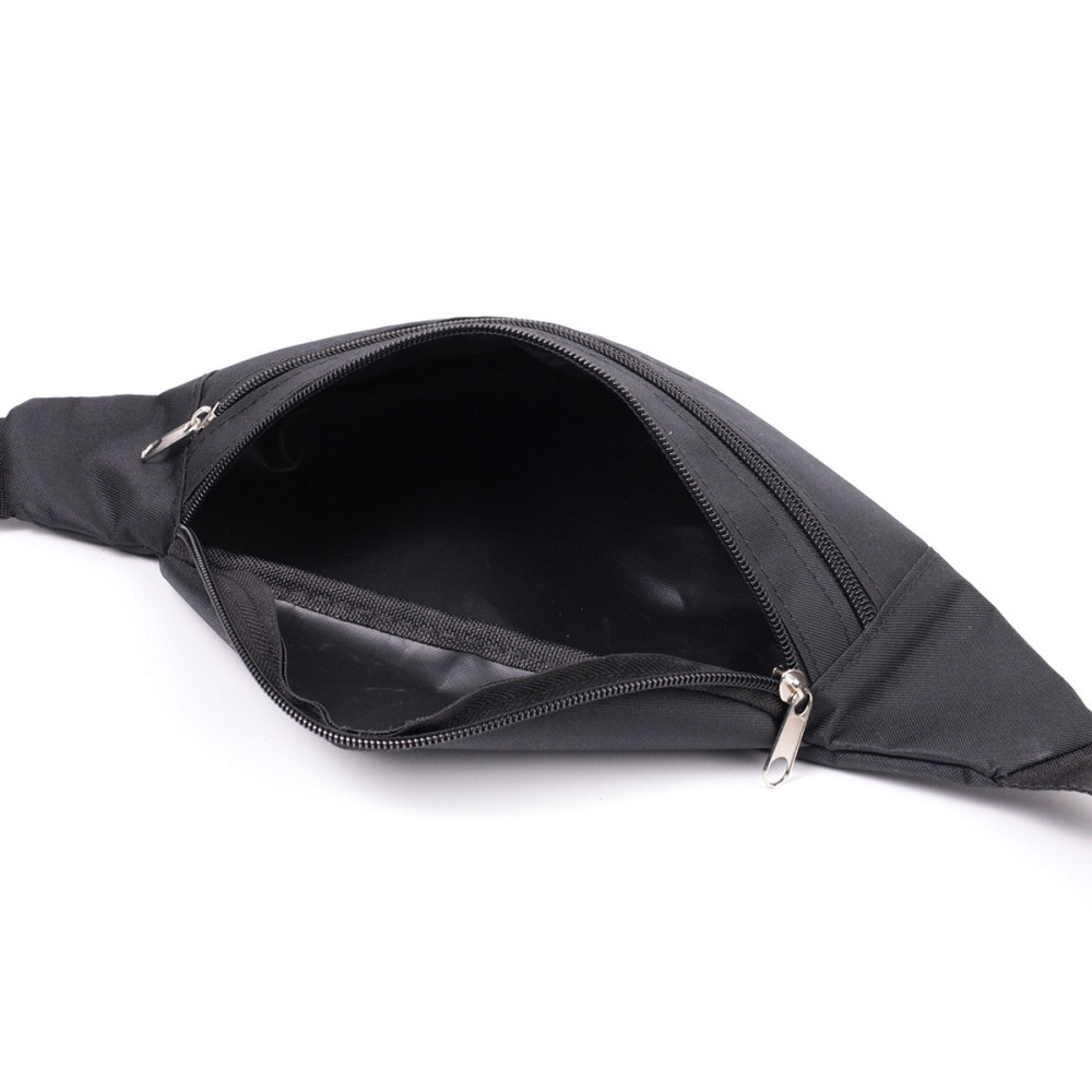 Універсальна сумка на пояс з якісного поліестеру FABRA 22580 Чорний Київ - фото 9