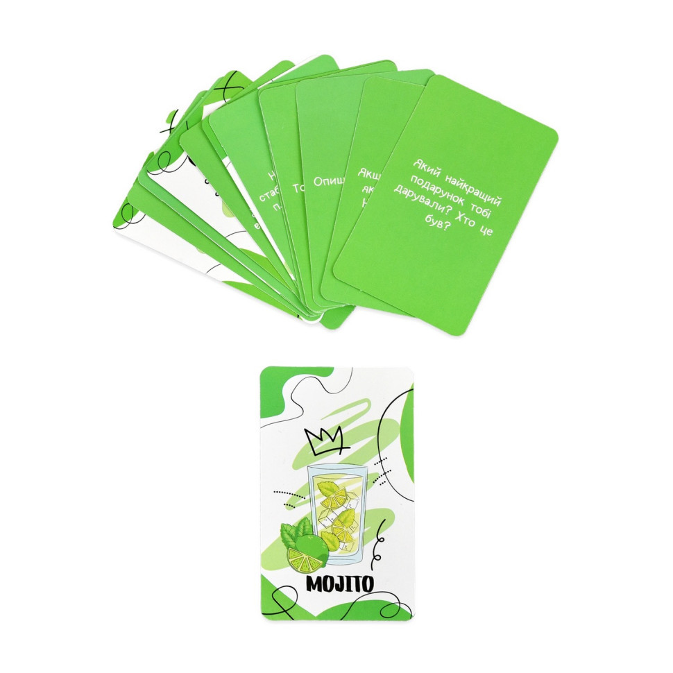 Карточная игра Девичьи разговоры 30590 карточек 108 штук Винница - изображение 6