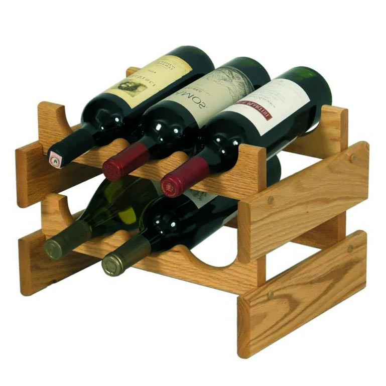 Настільна винна полиця "Фріпін 6" сієна Миколаїв - фото 1
