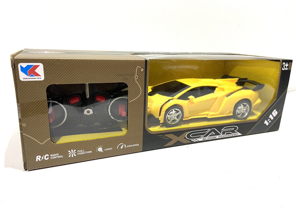 Трансформер робот на радіокеруванні перетворюється на машинку 19 см вид 1 Жовтий (888-AD) Чернігів - фото 6