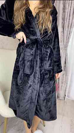 Жіночий махровий халат довгий Харків