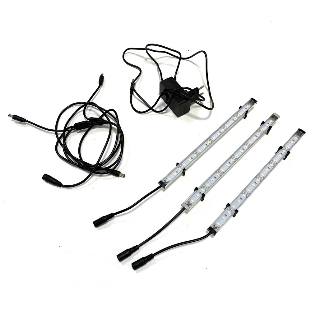 Висока підлогова підставка для рослин Bashta Light, стійка для квітів з підсвічуванням 3-ма LED фіто Бориспіль - фото 6