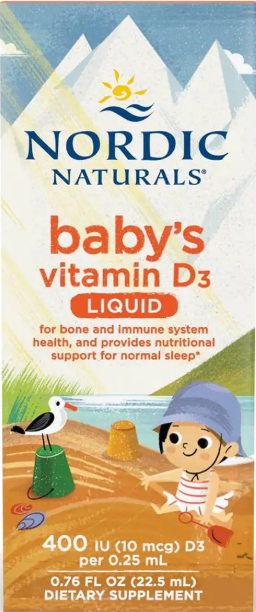Витамин D3 в каплях для детей Nordic Naturals Baby's Vitamin D3 Liquid 22.5 ml Киев - изображение 1