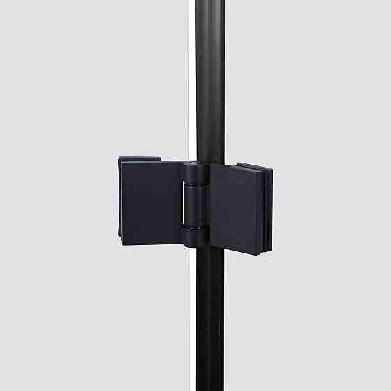 Душевая кабина Qtap Capricorn BLA1099SC6 90x90 см, стекло Clear 6 мм, покрытие CalcLess без поддона Киев