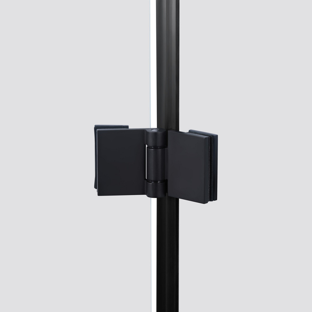 Душевая кабина Qtap Capricorn BLA1099SC6 90x90 см, стекло Clear 6 мм, покрытие CalcLess без поддона Киев - изображение 5