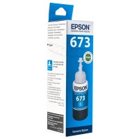 Контейнер з чорнилом Epson 673 cyan 70мл L800/1800 (C13T67324A) Київ - фото 1