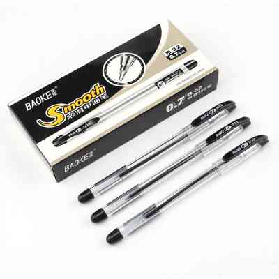 Ручка масляная Baoke 0.7 мм, черная Smooth (PEN-BAO-B32-B) Винница