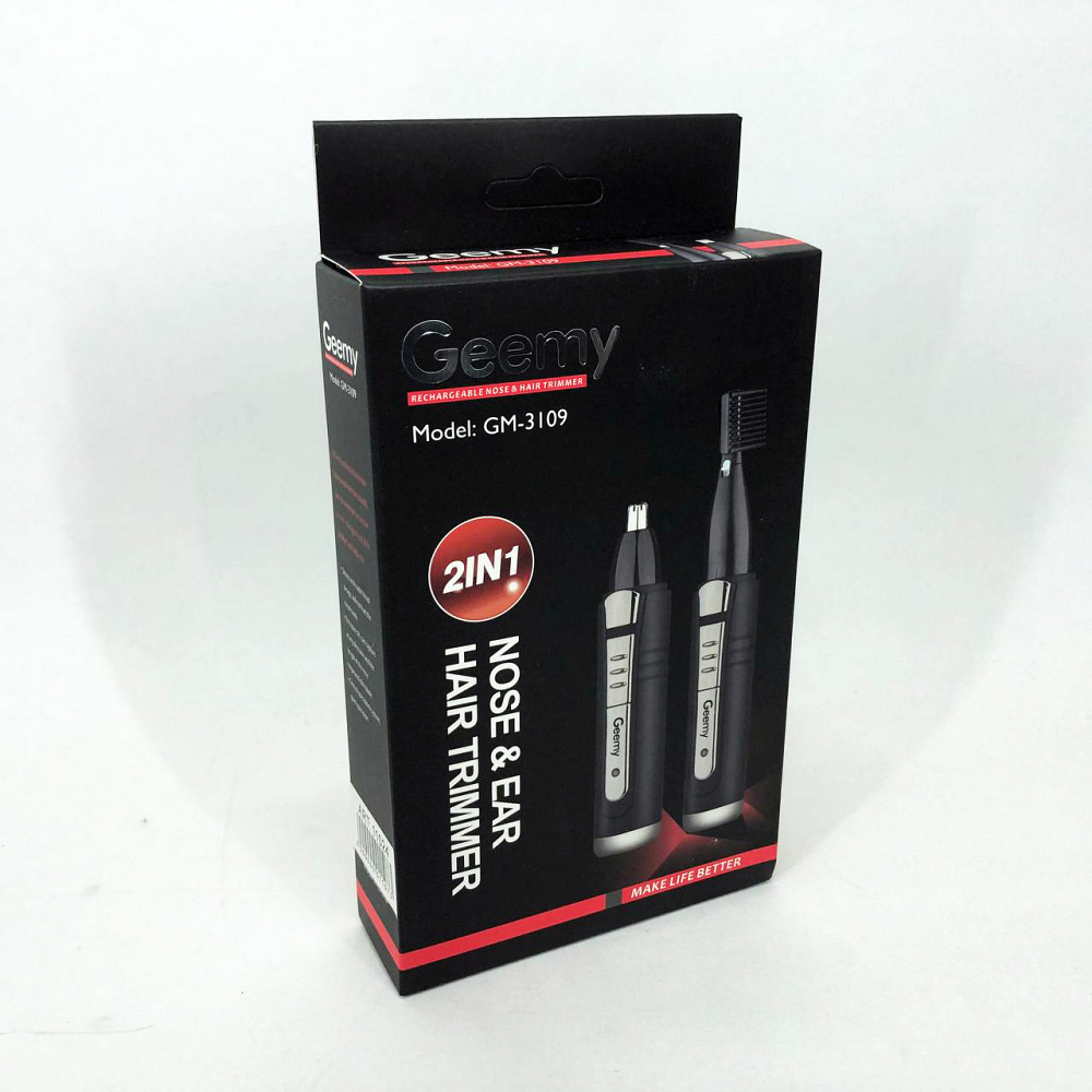 Тример для носа і окантовки GEMEI GM-3109 2в1, Тример для гоління вух бритва носа RI-14 Івано-Франківськ - фото 9