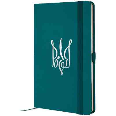 Книга записна Axent Partner Воля 125x195 мм, 96 аркушів, клітинка, малахітова (8201-31-5-A) Вінниця