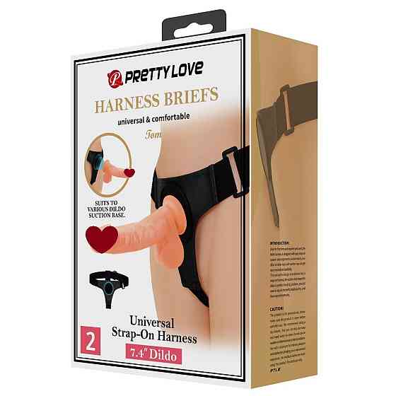 Страпон ON PRETTY LOVE HARNESS BRIEFS TOM Sex Aura Київ